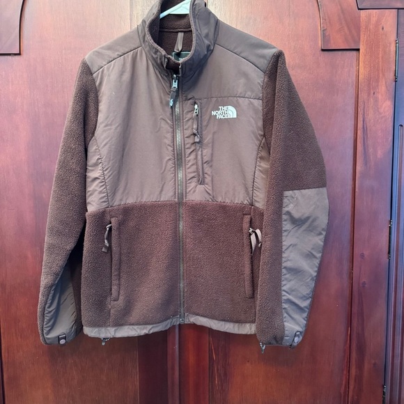 The North Face Women's Denali Fleece Jacket Brown Polartec Sz M Full Zip Outdoor - Picture 12 of 15